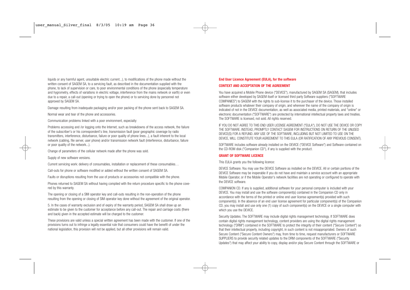 Vodafone SIMPLY VS1 User Manual | Page 20 / 22