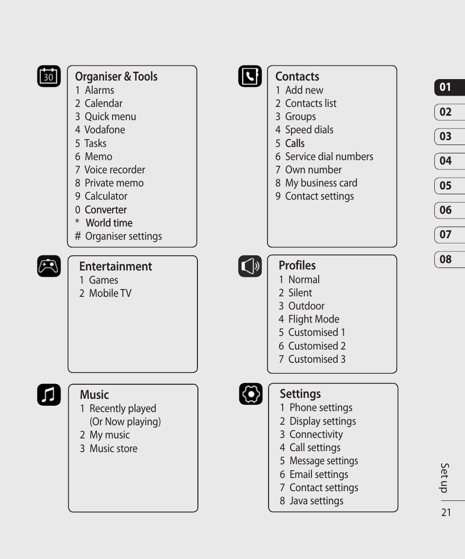 Vodafone LG KS500 User Manual | Page 23 / 74