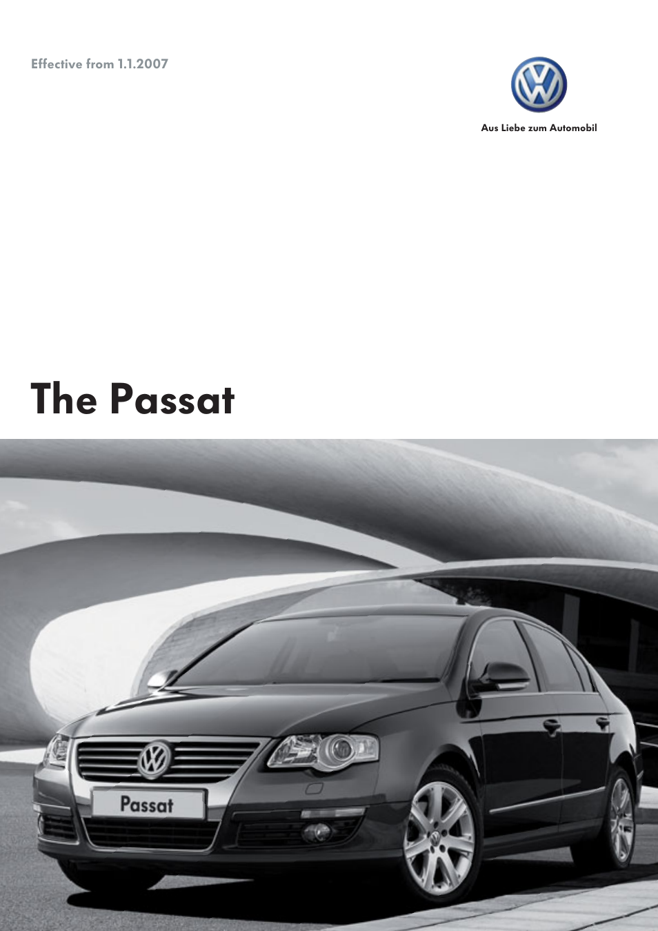 Volkswagen Passat User Manual | 16 pages