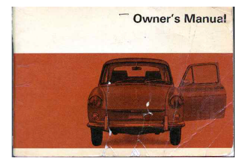 Volkswagen 1969 Model User Manual | 21 pages