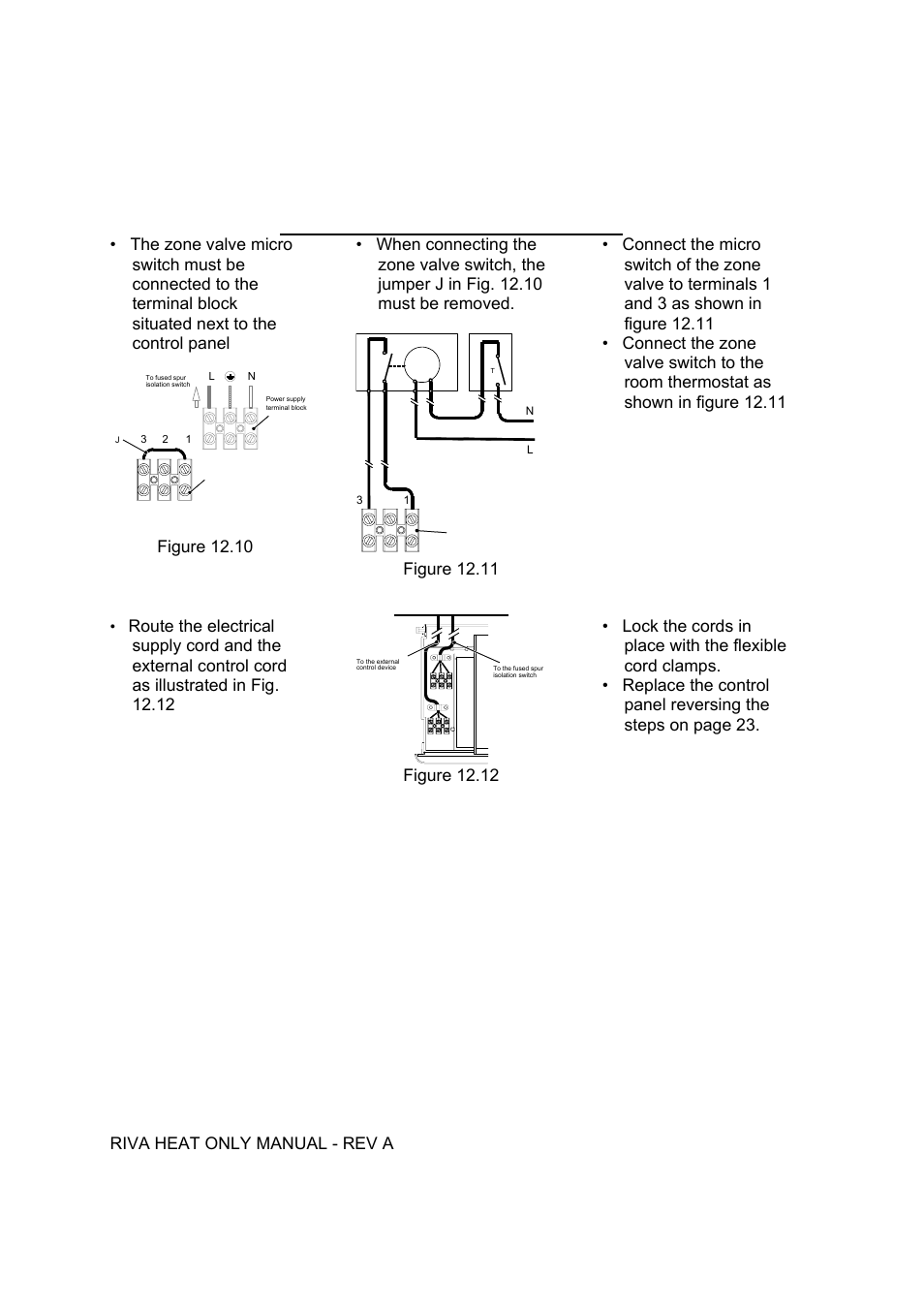 Figure 12.11, 6 finishing | Verona WALL HUNG GAS BOILER User Manual | Page 25 / 40