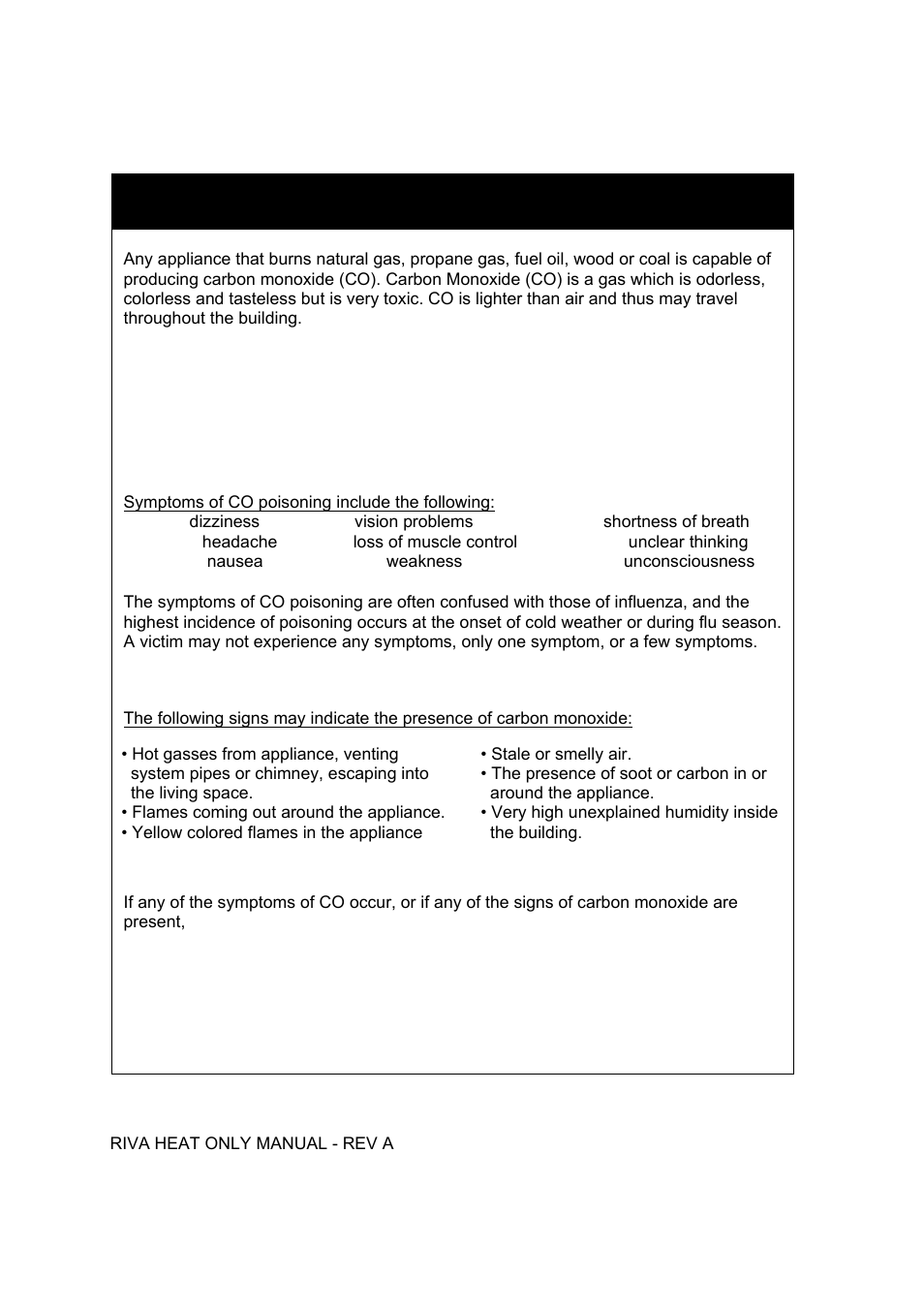Warning | Verona WALL HUNG GAS BOILER User Manual | Page 7 / 40