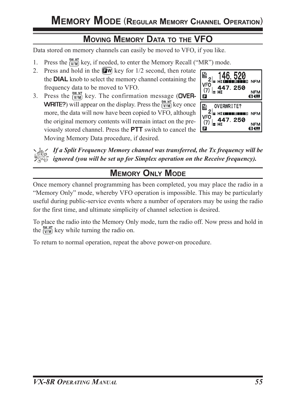 Vertex Standard VX-8R User Manual | Page 57 / 172