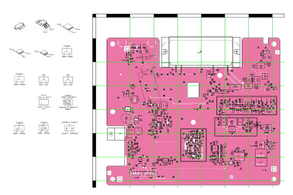 Rf unit parts layout, Side a, Rf unit | Vertex Standard VX-3200V User Manual | Page 19 / 40