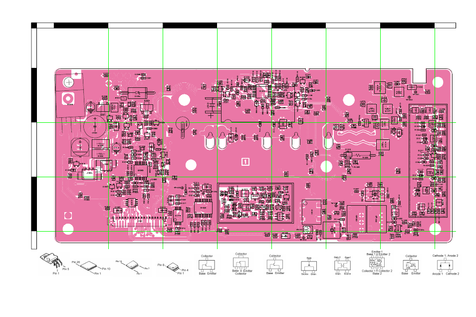 Parts layout (side a), Rf unit | Vertex Standard VX-2500V User Manual | Page 19 / 41