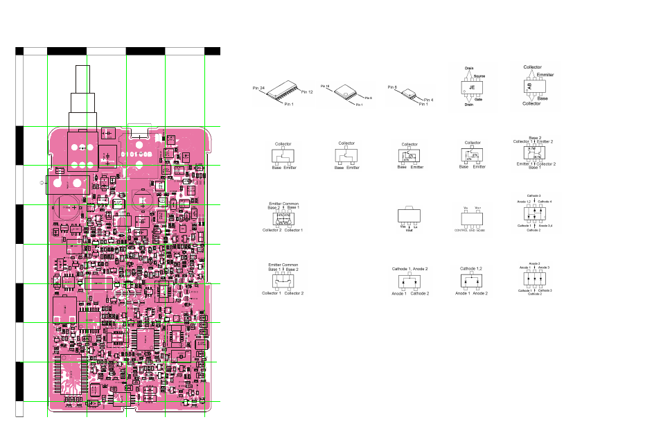 Parts layout (side b), Main unit | Vertex Standard Yaesu VX-2R User Manual | Page 20 / 44