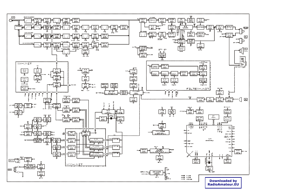 Block diagram | Vertex Standard Yaesu VX-2R User Manual | Page 6 / 44