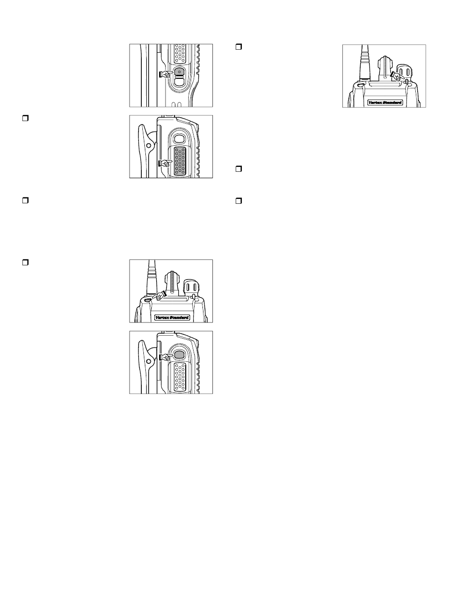 Operating manual reprint | Vertex Standard VX-900 User Manual | Page 4 / 66