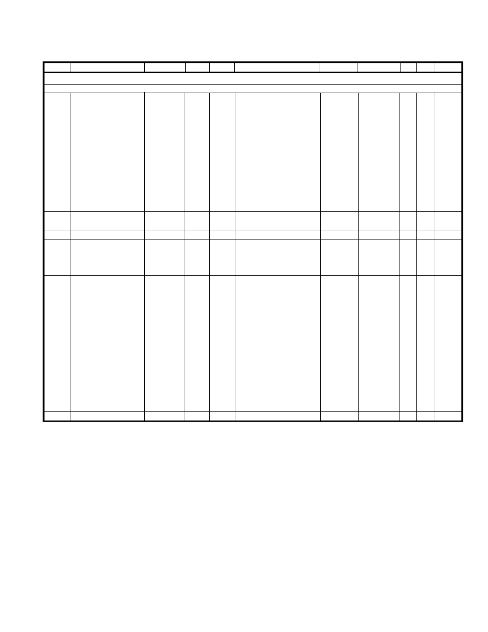 Parts list, C 1xxx, D 1xxx | J 1xxx, Q 1xxx, R 1xxx, F2d-8 2-tone decode unit | Vertex Standard VX-900 User Manual | Page 59 / 66
