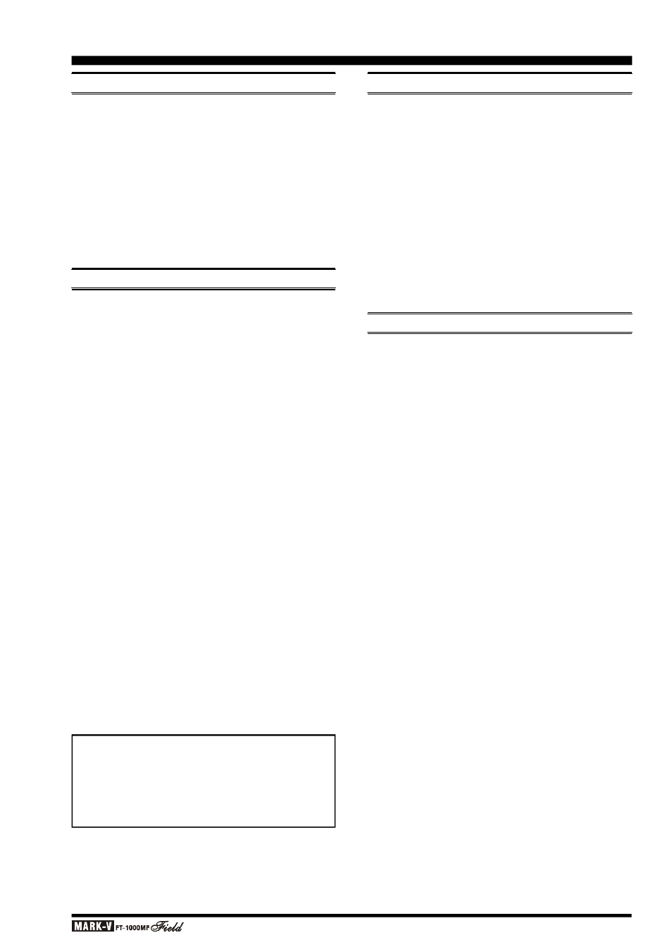 Vertex Standard FT-1000MP User Manual | Page 11 / 120