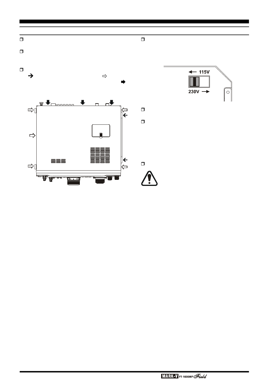 Miscellaneous, Ac i, U.s.a. u | Vertex Standard FT-1000MP User Manual | Page 118 / 120