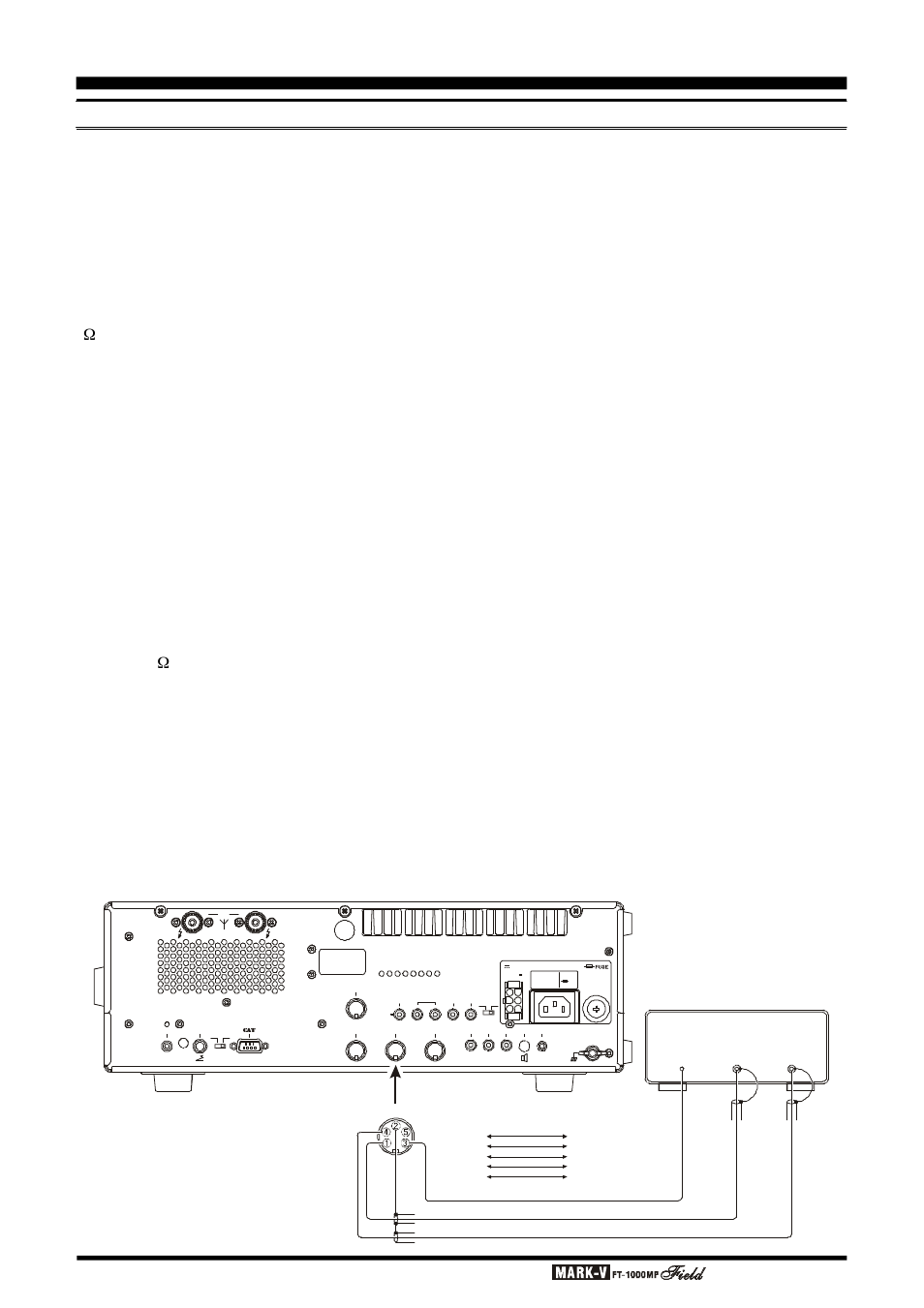 Tnc, w, Ccessory, Nstallation | Page 16 o, Mark-v ft-1000mp field tnc, Packet, By the position of the front-panel, Igital, Odem, Eather | Vertex Standard FT-1000MP User Manual | Page 18 / 120