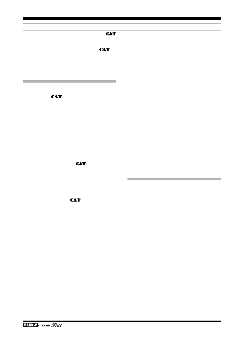 Cat system computer control | Vertex Standard FT-1000MP User Manual | Page 95 / 120