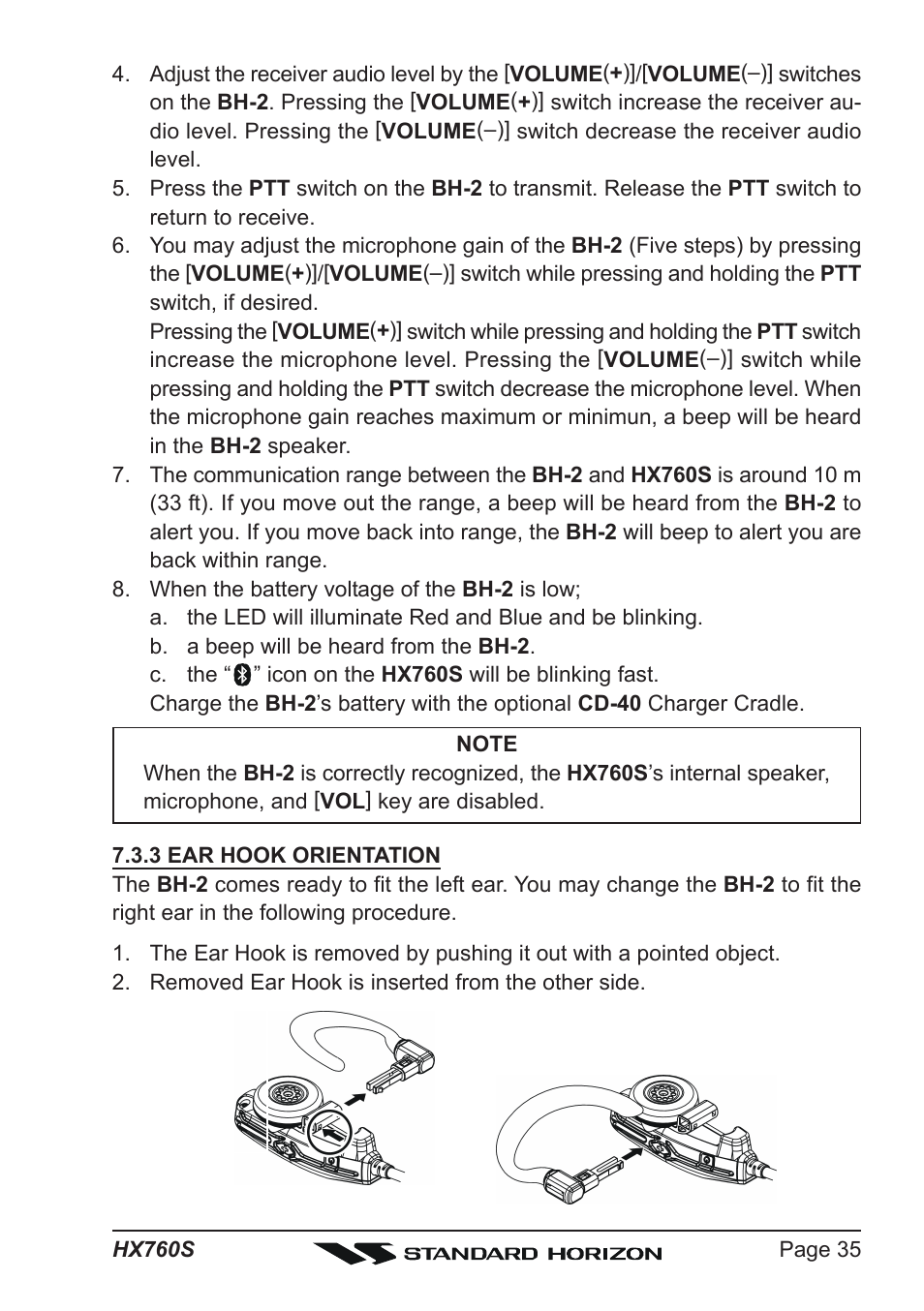 Vertex Standard HX760S User Manual | Page 35 / 56