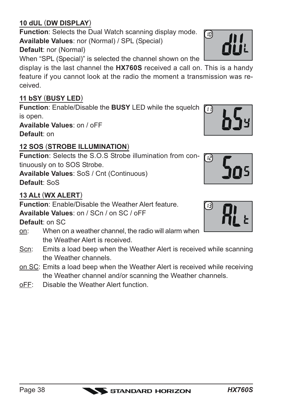 Vertex Standard HX760S User Manual | Page 38 / 56