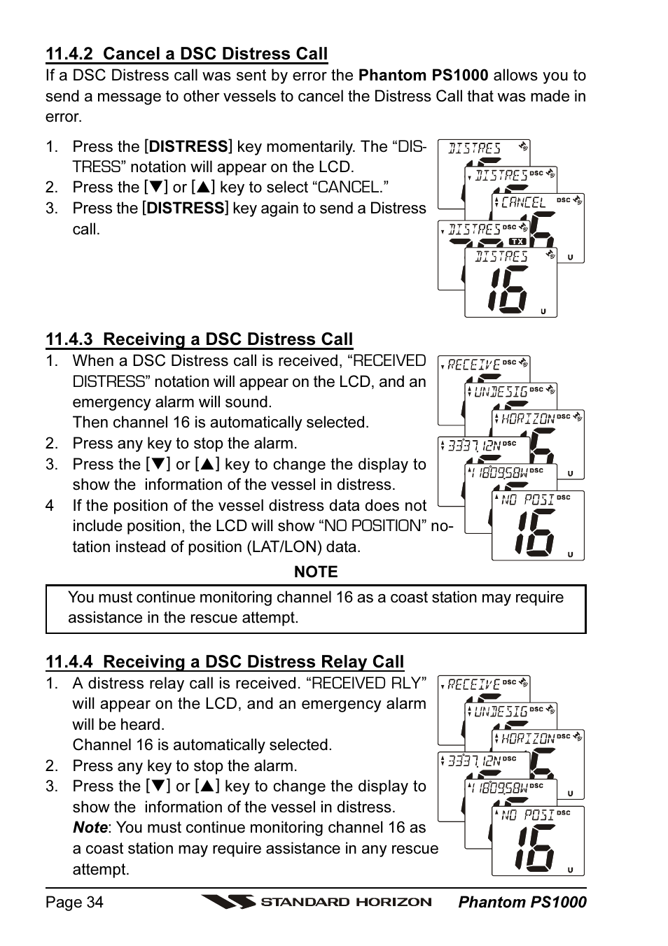 Vertex Standard PS1000 User Manual | Page 34 / 68