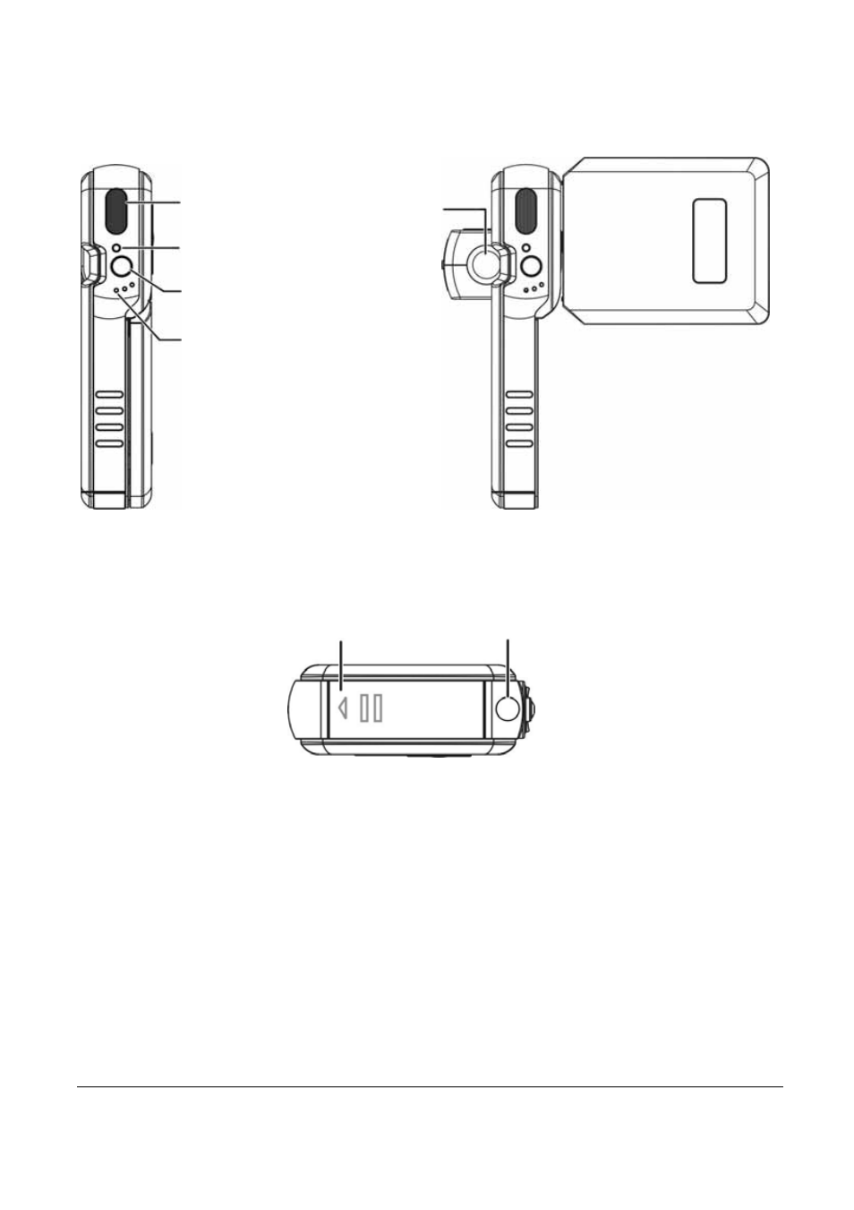 3 left view, 4 bottom view | VuPoint Solutions VuPoint DV-DA1-VP User Manual | Page 12 / 73