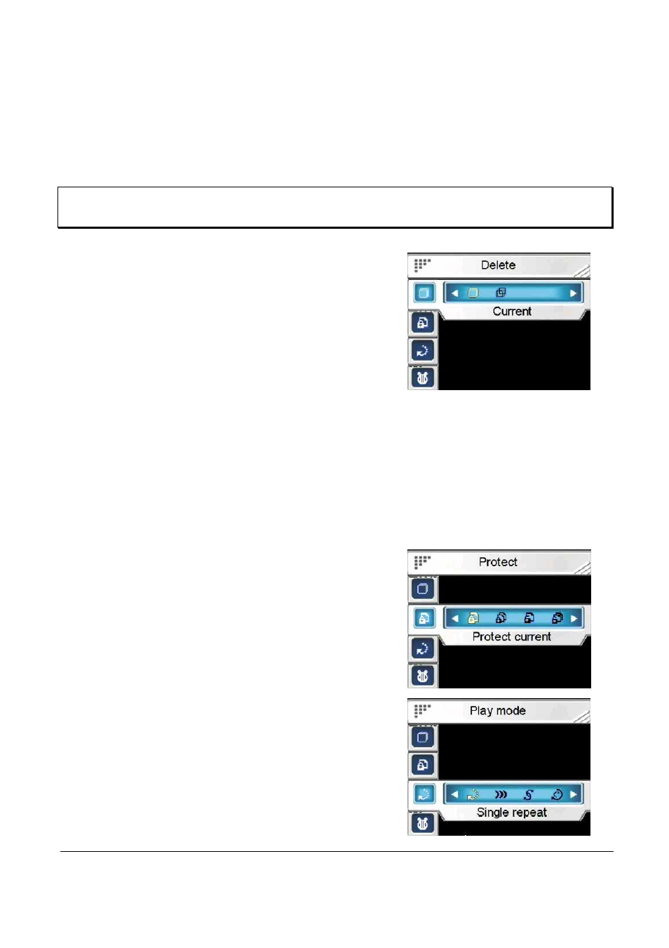 4 music playback mode menu | VuPoint Solutions VuPoint DV-DA1-VP User Manual | Page 62 / 73