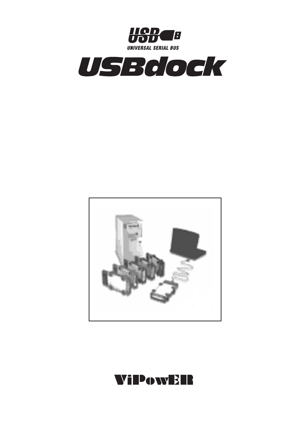 VIPowER USBDock VP-8058 User Manual | 8 pages