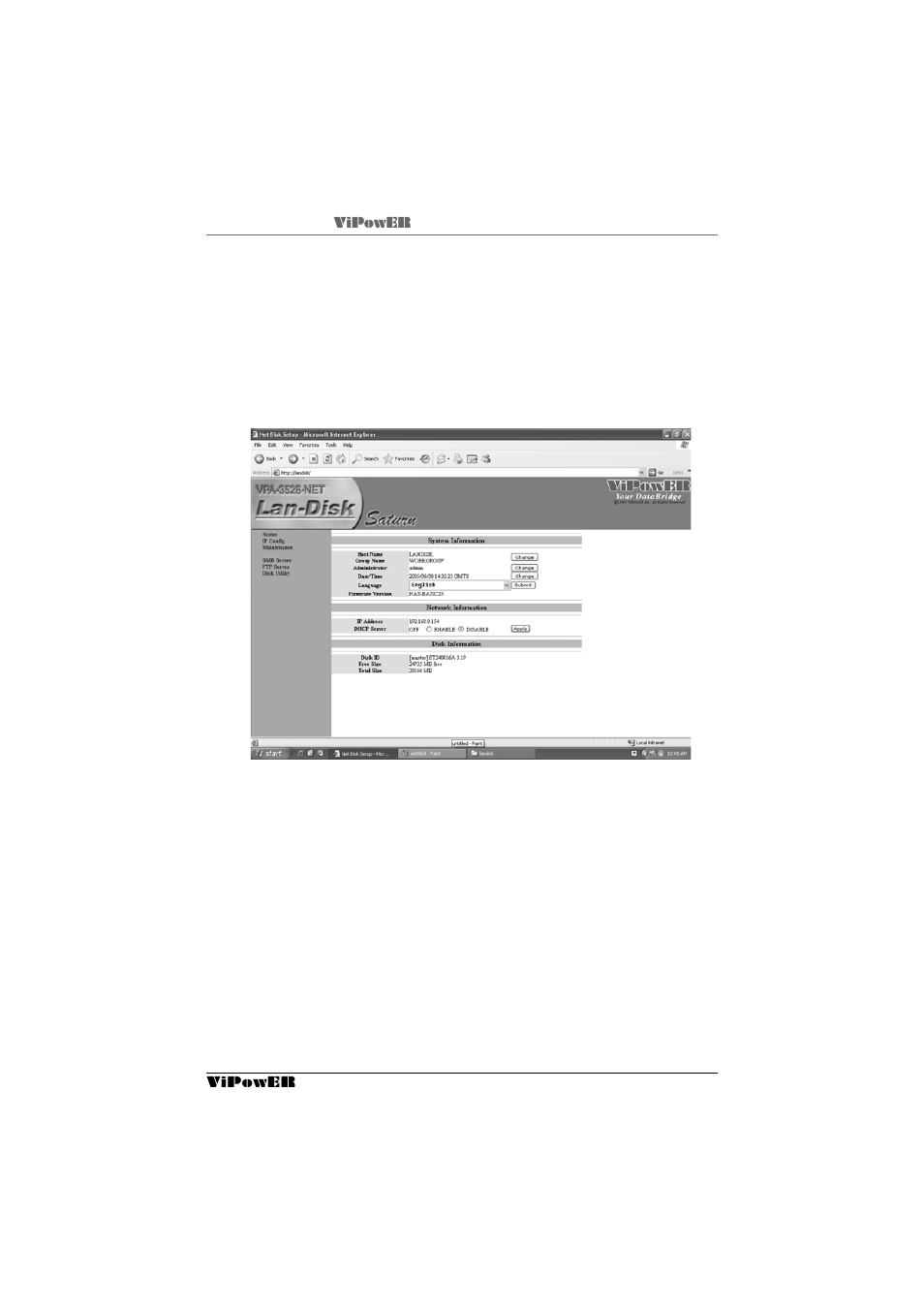 VIPowER VPA-3528Net User Manual | Page 25 / 41