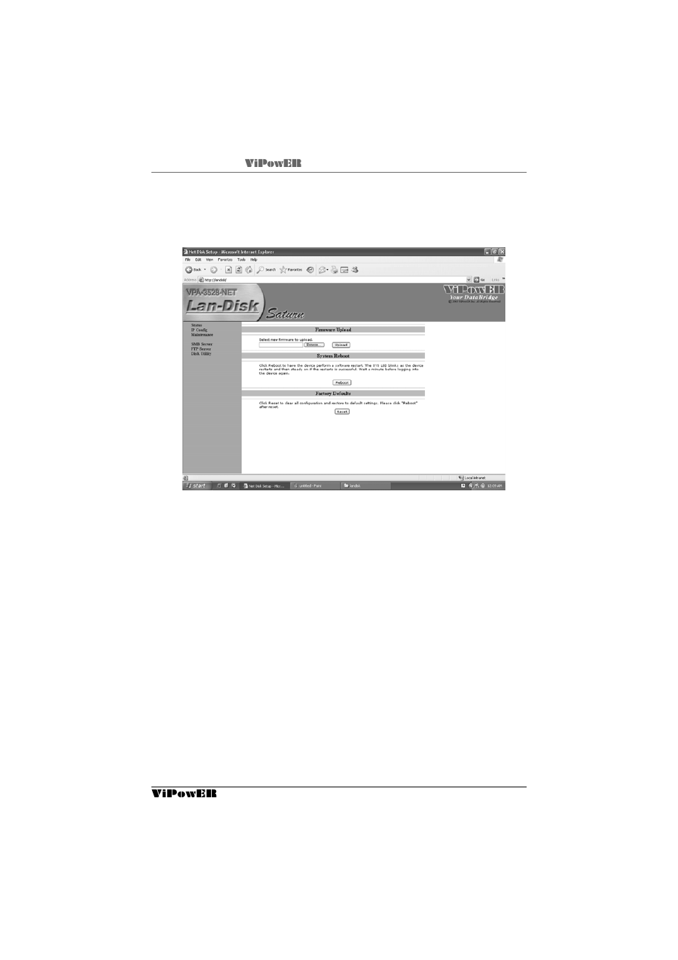 VIPowER VPA-3528Net User Manual | Page 27 / 41