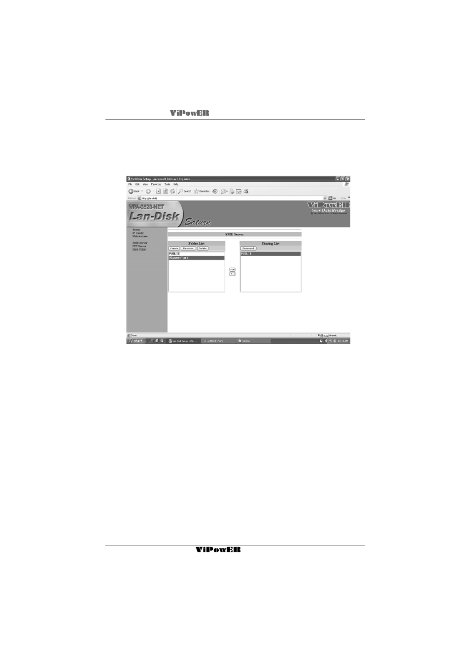 VIPowER VPA-3528Net User Manual | Page 28 / 41