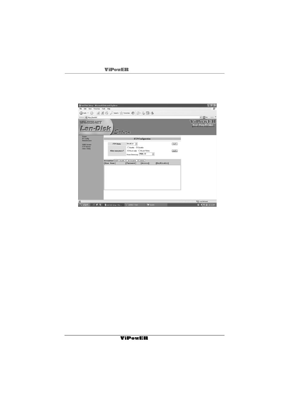 VIPowER VPA-3528Net User Manual | Page 30 / 41