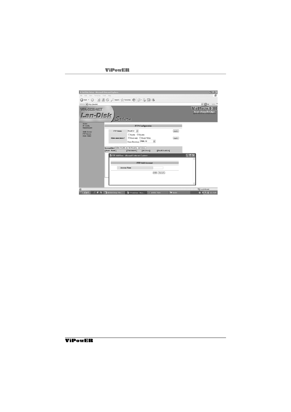 VIPowER VPA-3528Net User Manual | Page 31 / 41