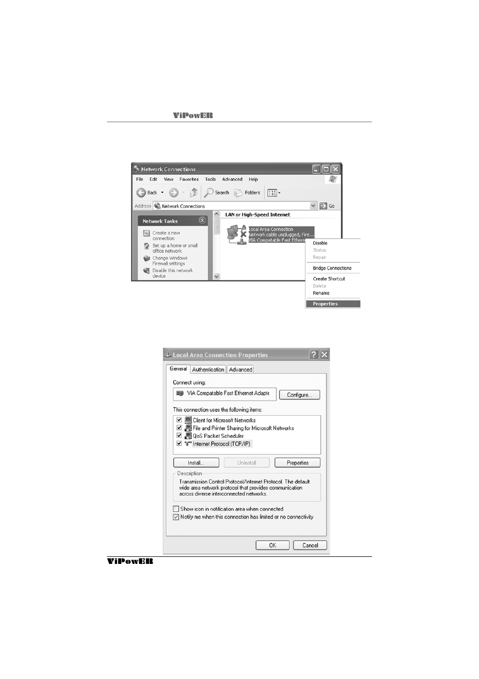 VIPowER VPA-3528Net User Manual | Page 37 / 41