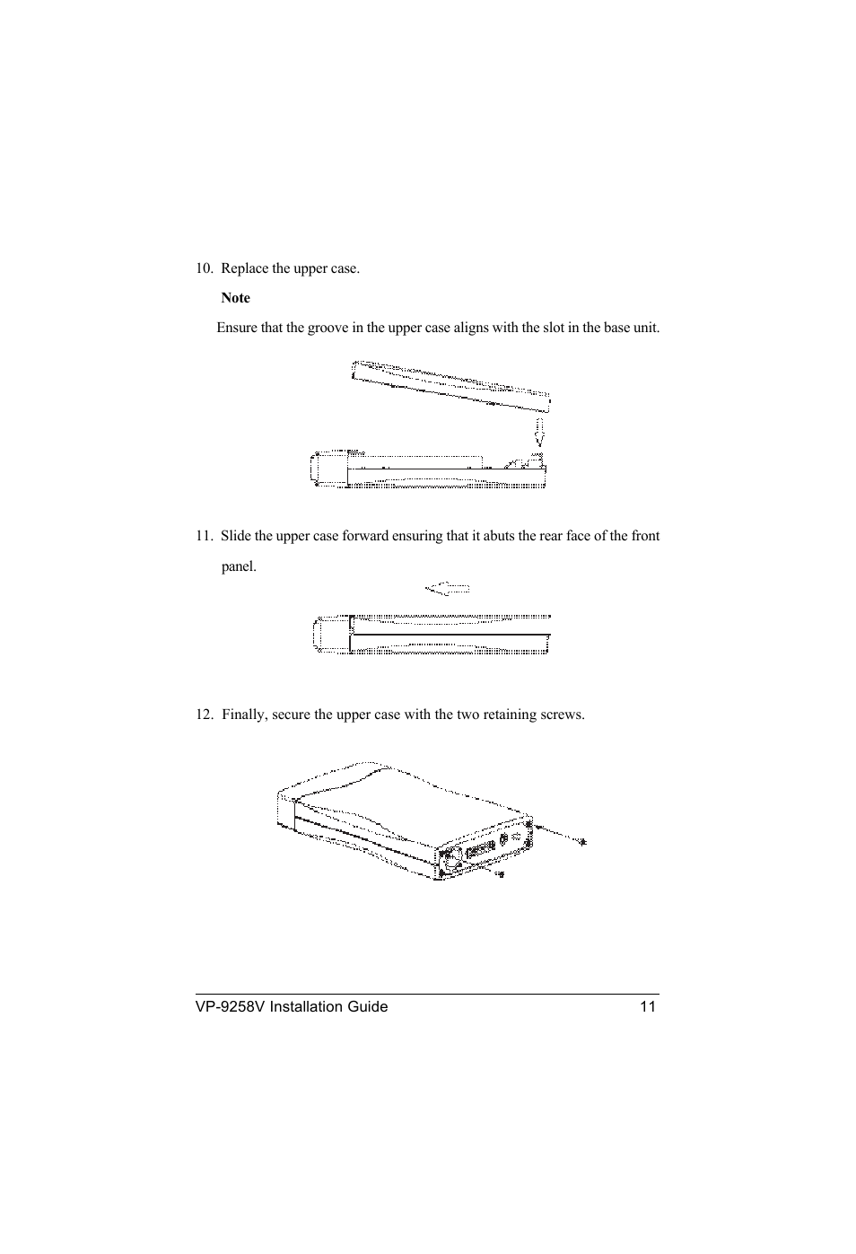 VIPowER Portable 3.5 in. External Enclosure VP-9258V User Manual | Page 13 / 24