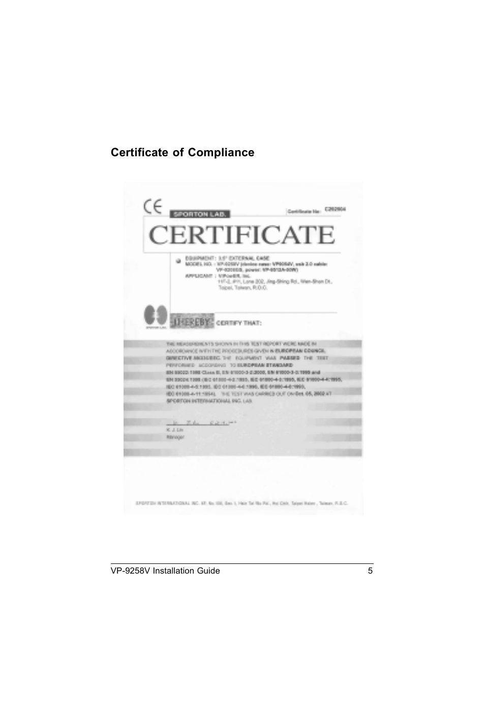 VIPowER Portable 3.5 in. External Enclosure VP-9258V User Manual | Page 7 / 24