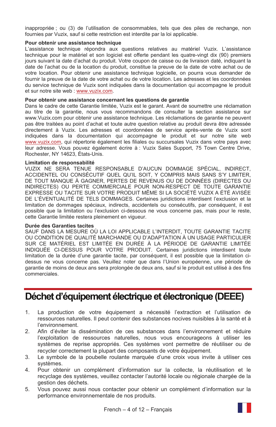 Vuzix IWEAR AV310 User Manual | Page 16 / 76