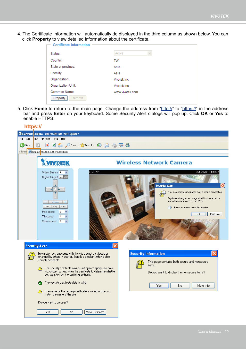 Vivotek PZ7132 User Manual | Page 29 / 130