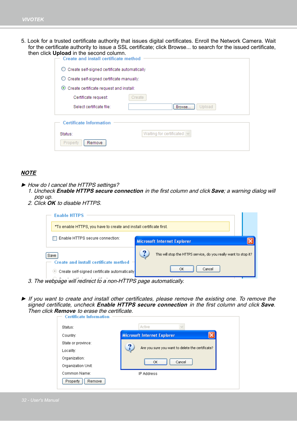 Vivotek PZ7132 User Manual | Page 32 / 130