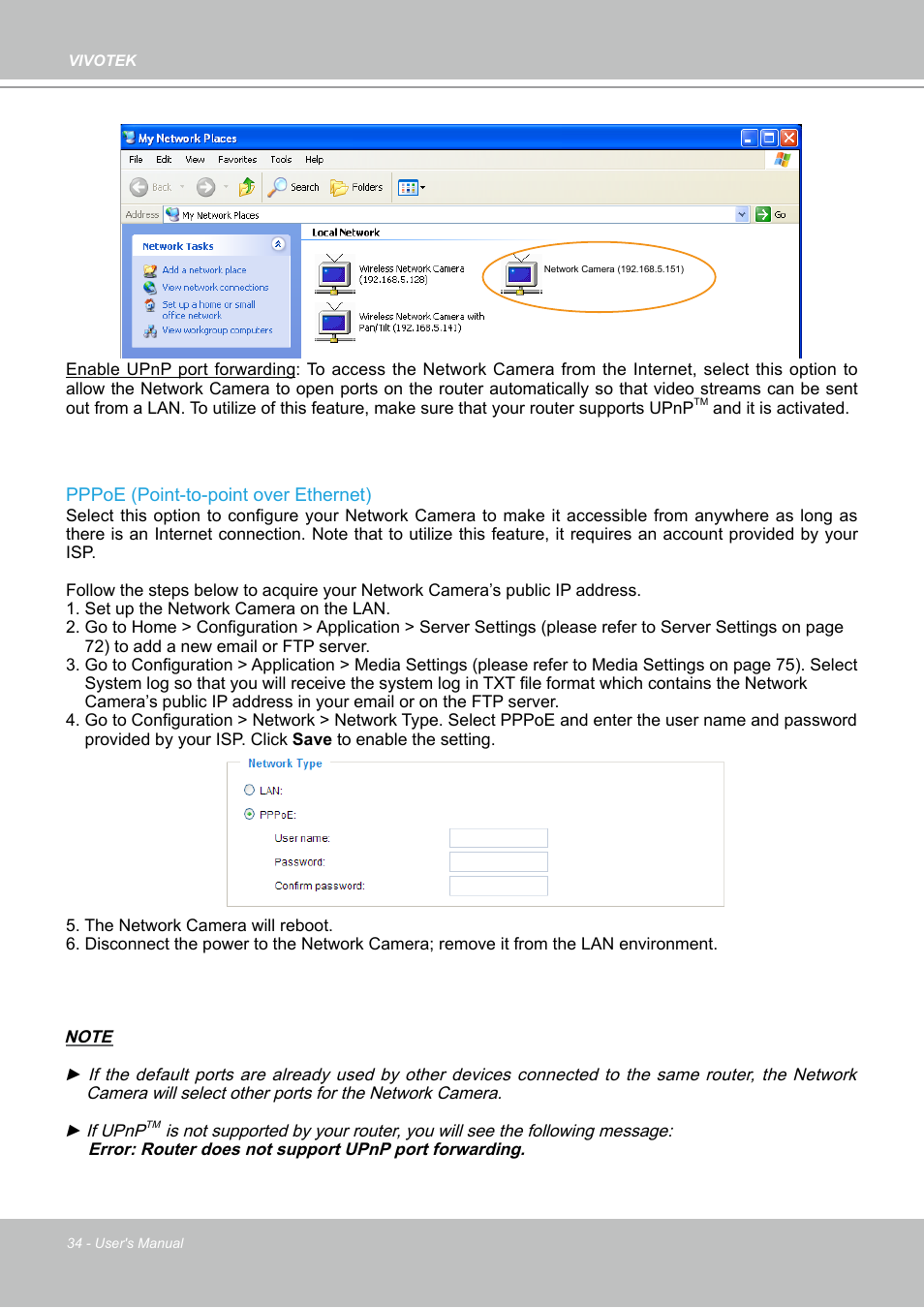 Vivotek PZ7132 User Manual | Page 34 / 130