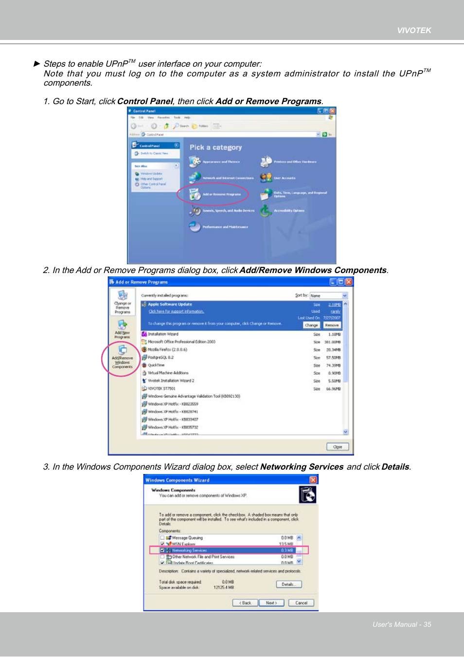 Vivotek PZ7132 User Manual | Page 35 / 130