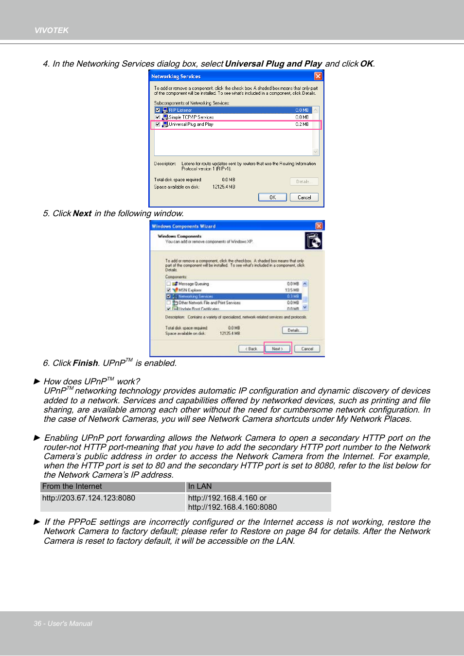 Vivotek PZ7132 User Manual | Page 36 / 130