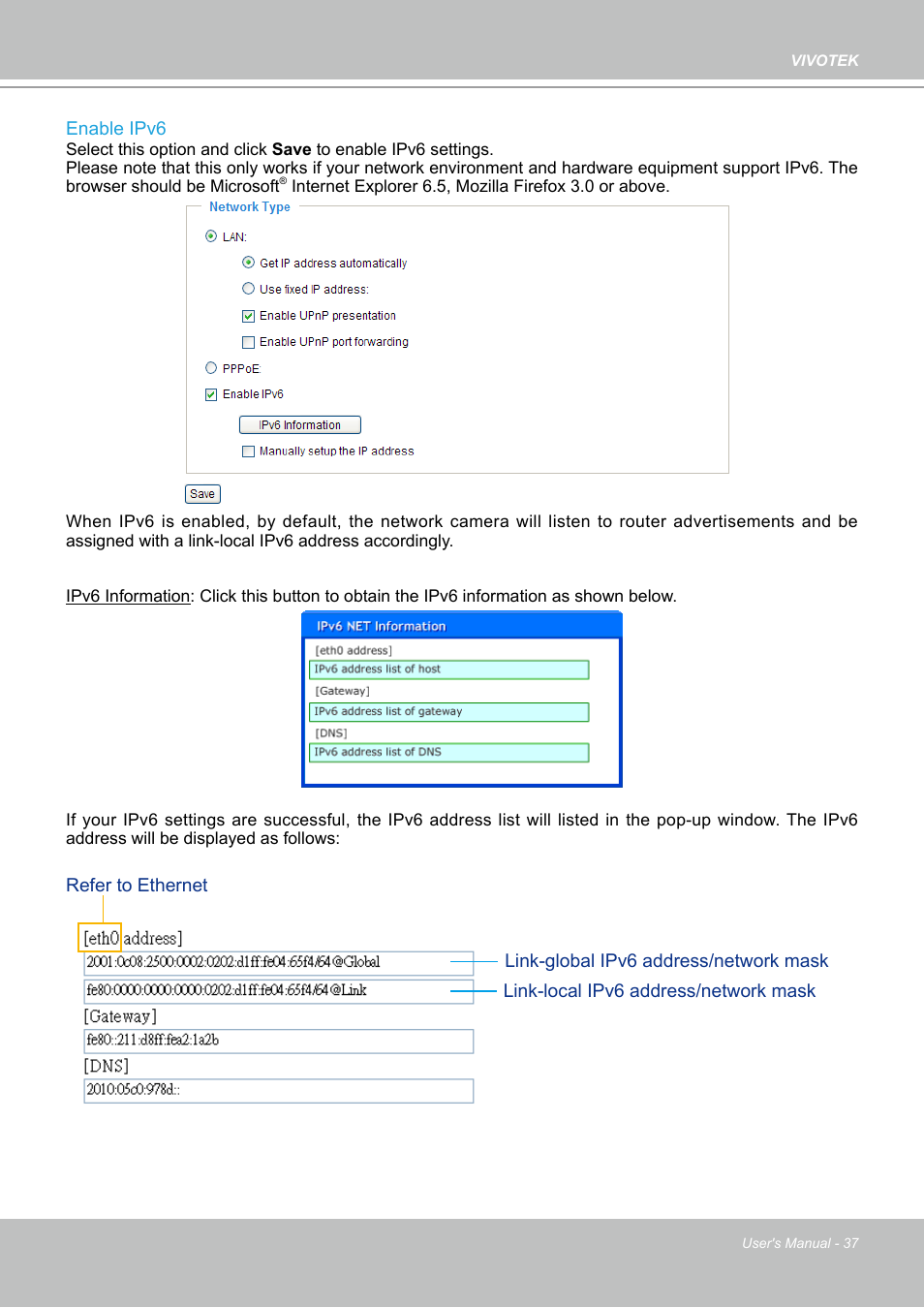 Vivotek PZ7132 User Manual | Page 37 / 130