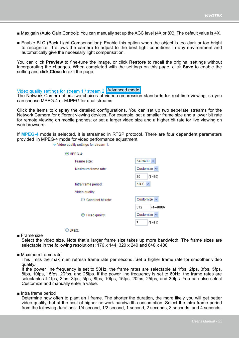Vivotek PZ7132 User Manual | Page 55 / 130
