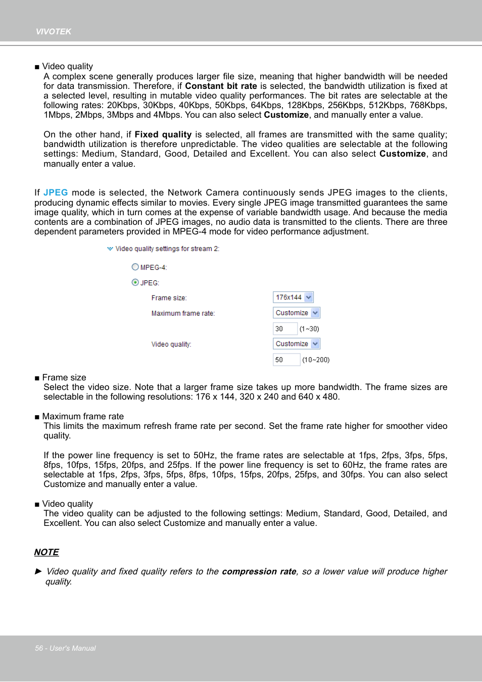 Vivotek PZ7132 User Manual | Page 56 / 130