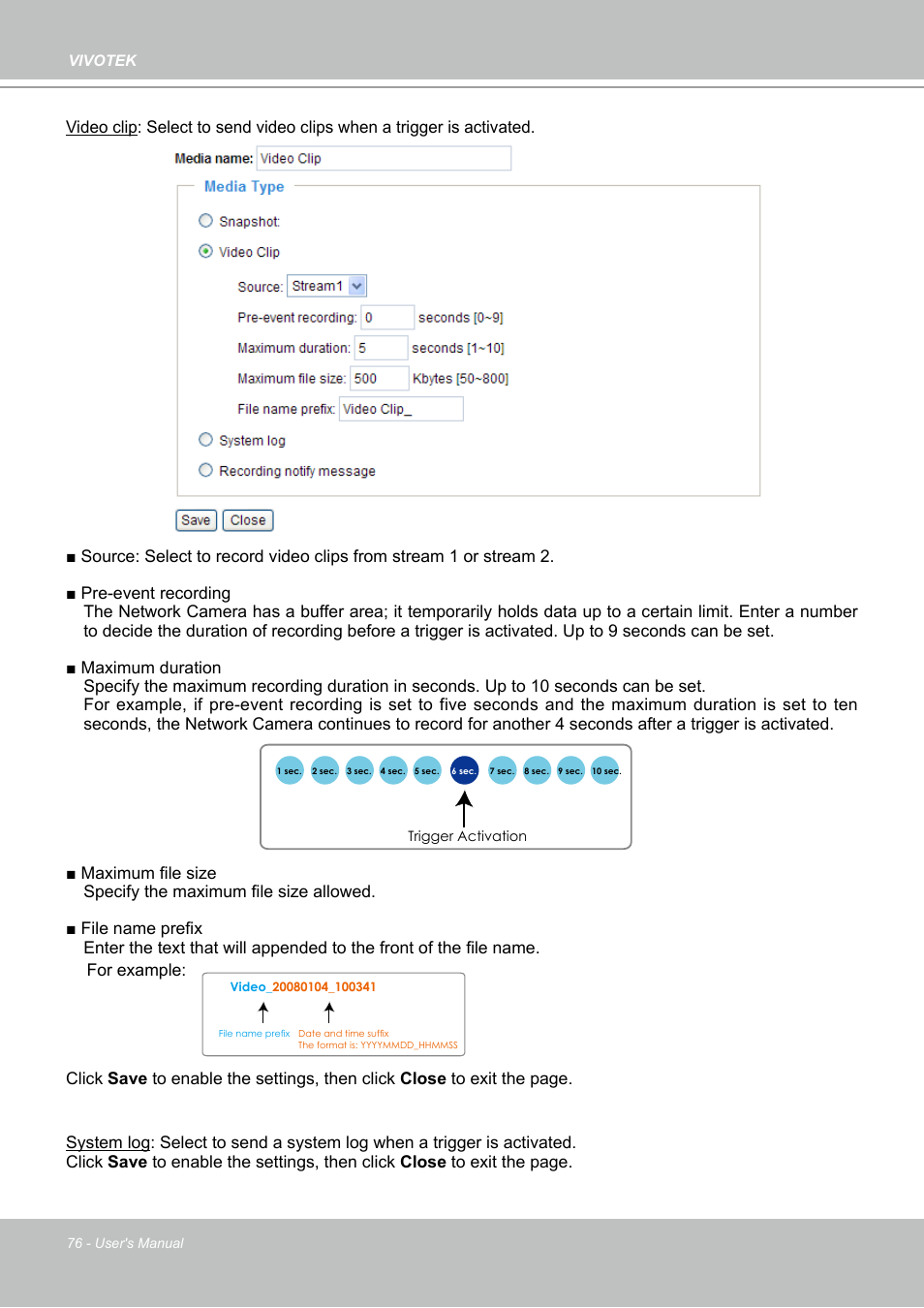 Vivotek PZ7132 User Manual | Page 76 / 130