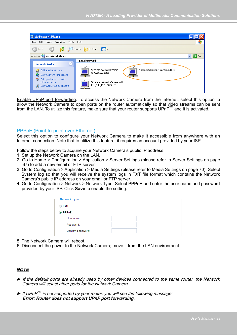 Vivotek IP7130 User Manual | Page 33 / 125