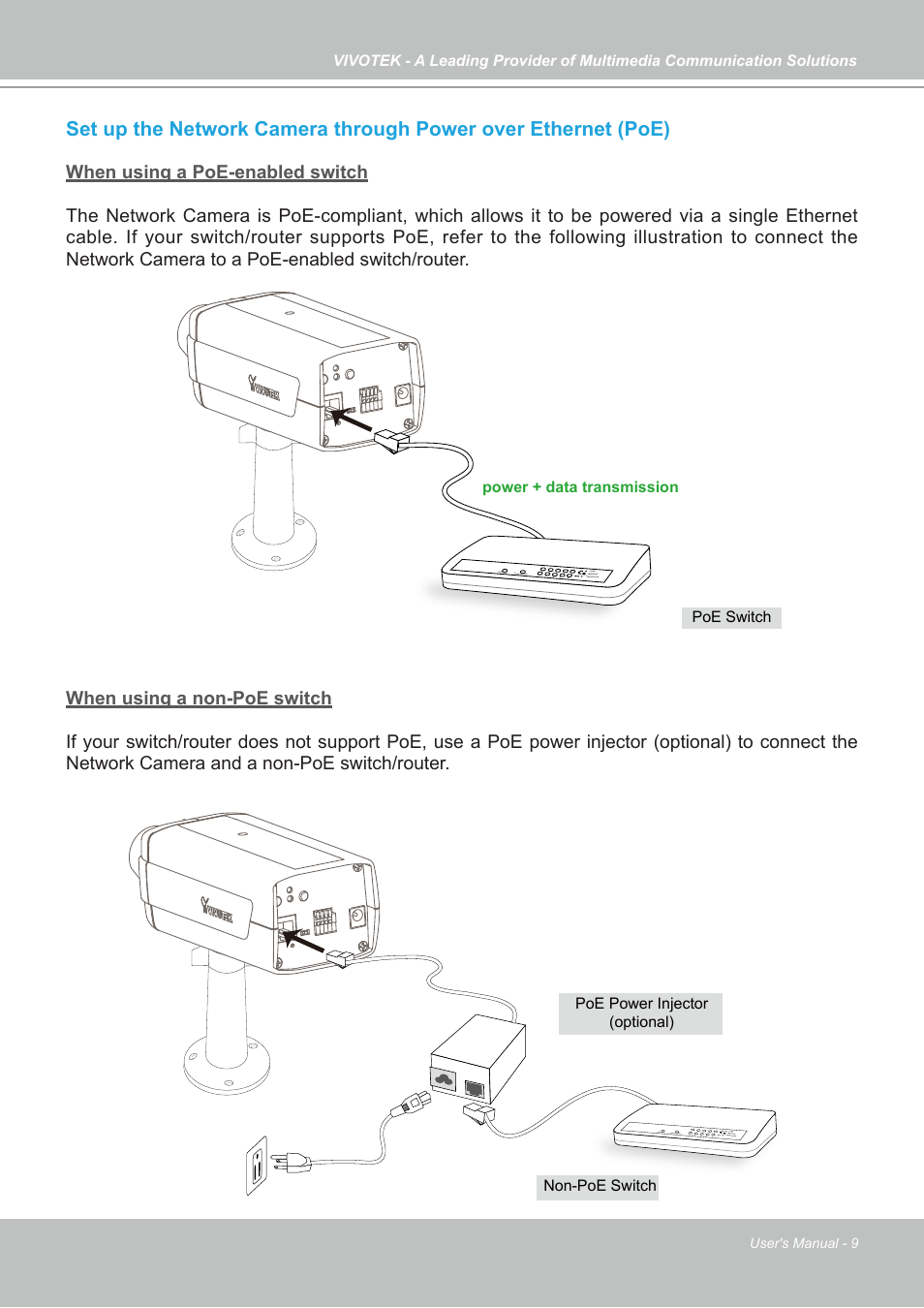 Vivotek IP7130 User Manual | Page 9 / 125