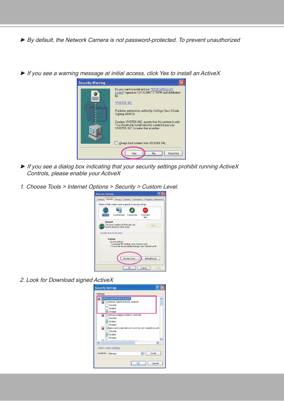 Vivotek IP7251 User Manual | Page 12 / 109