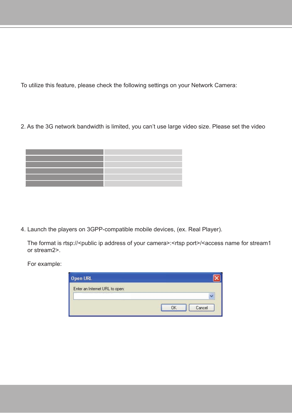 Using 3gpp-compatible mobile devices | Vivotek IP7251 User Manual | Page 14 / 109