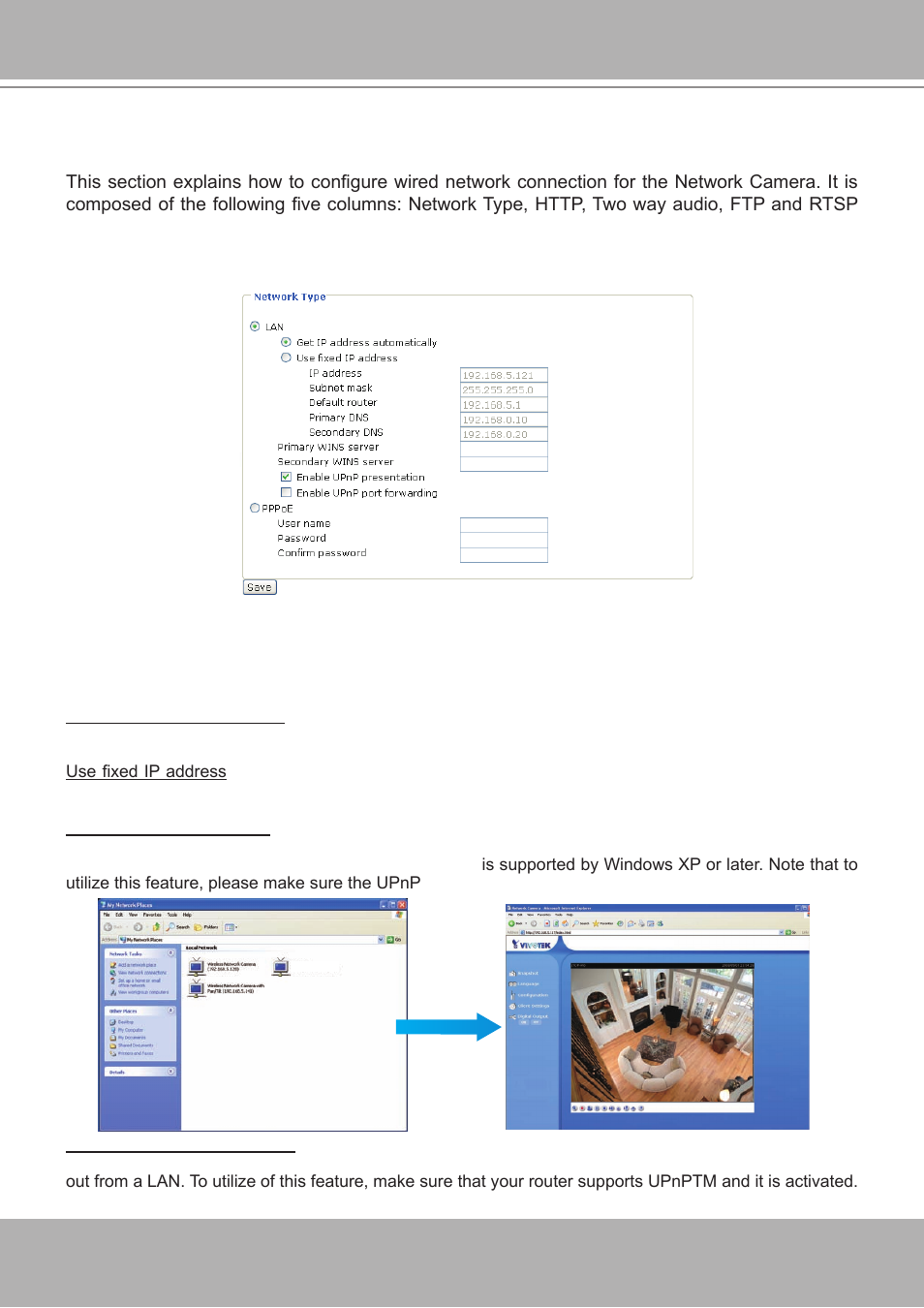 Network | Vivotek IP7251 User Manual | Page 24 / 109