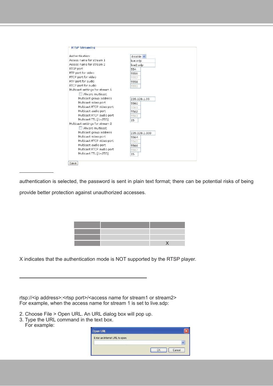 Vivotek IP7251 User Manual | Page 30 / 109