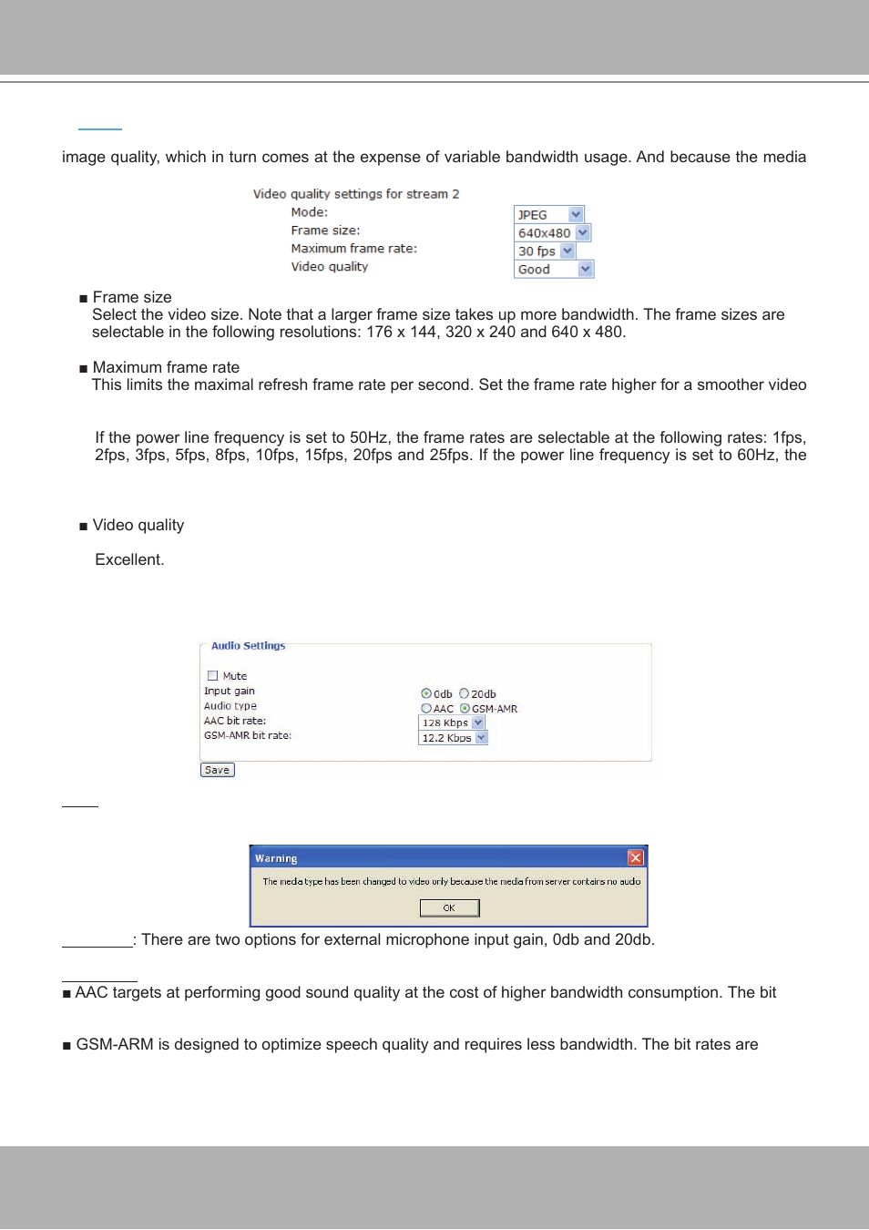 Vivotek IP7251 User Manual | Page 40 / 109