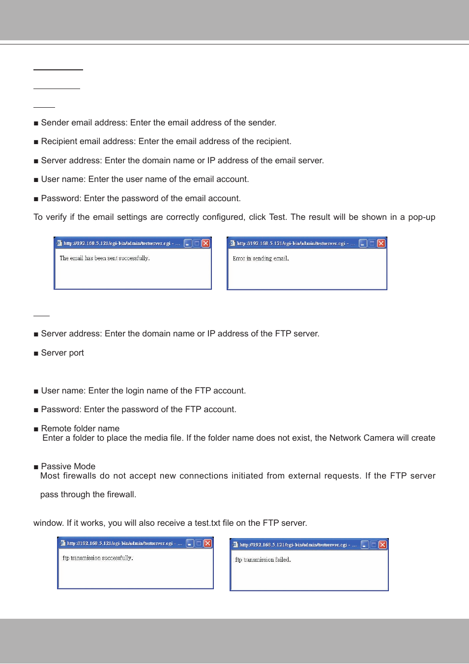 Vivotek IP7251 User Manual | Page 49 / 109