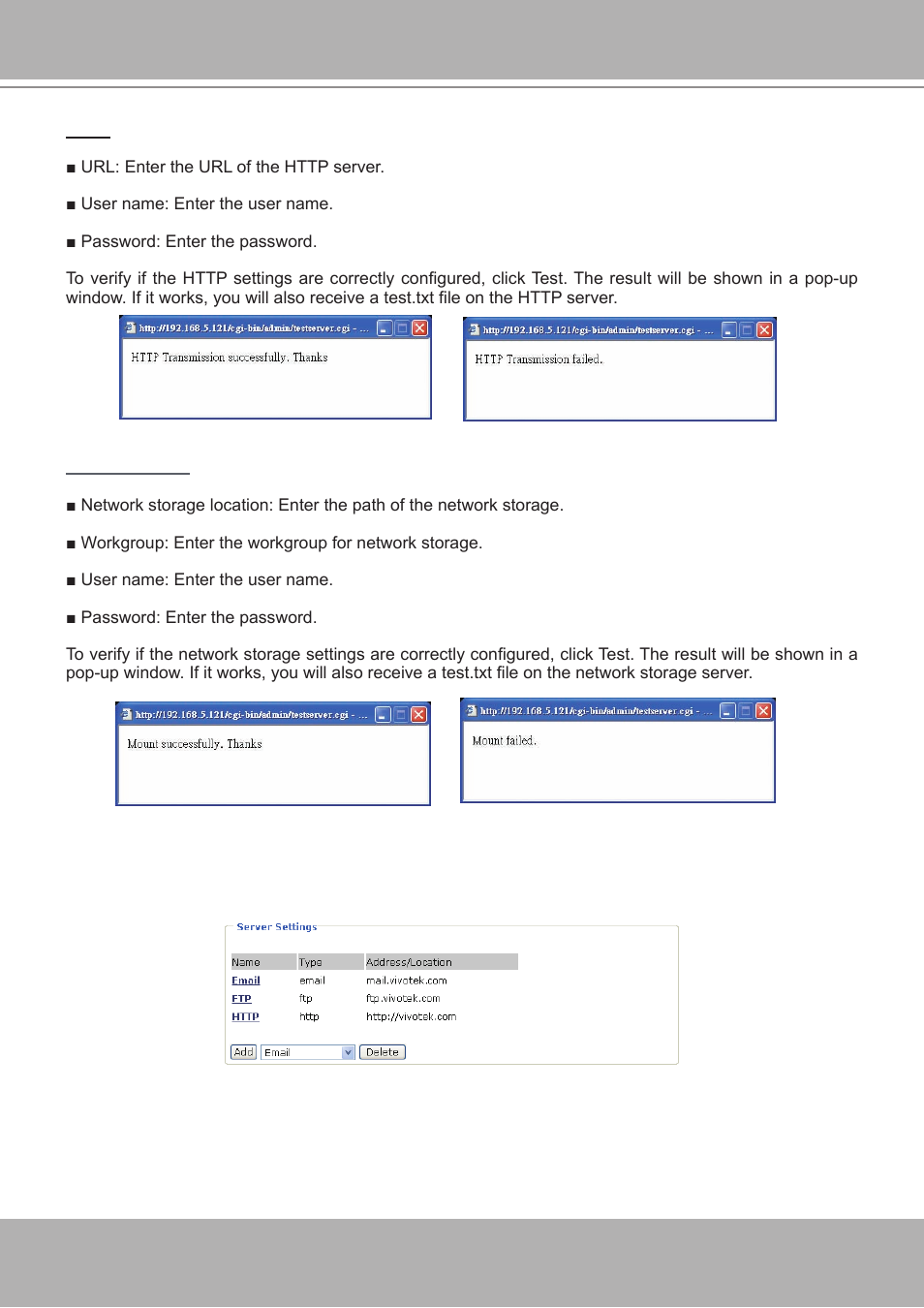 Vivotek IP7251 User Manual | Page 50 / 109